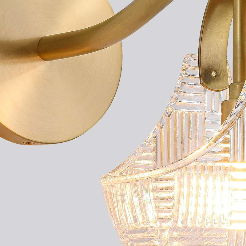 Nordic Wall Light Sector Shell Shape Wall Sconce Wall Lamp Hallway Bedside Light