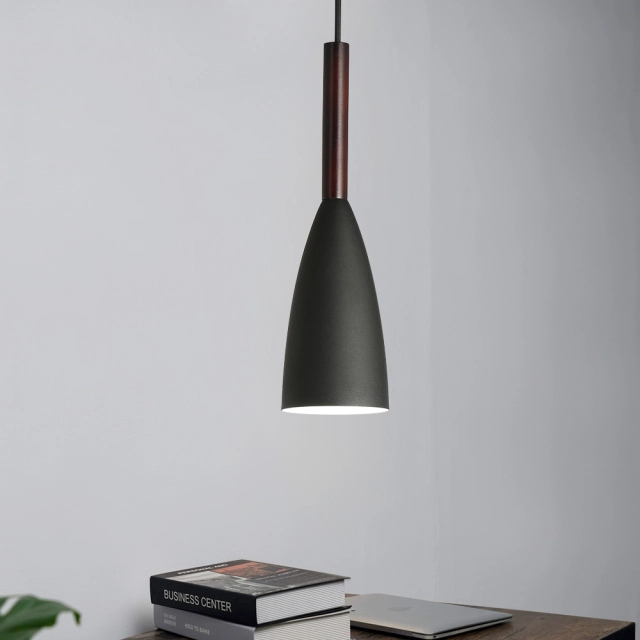 Modern Style Minimalist Dome Shade Pendant Light for Coffee Shop, Bar and Kitchen Island