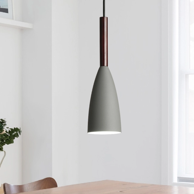 Modern Style Minimalist Dome Shade Pendant Light for Coffee Shop, Bar and Kitchen Island