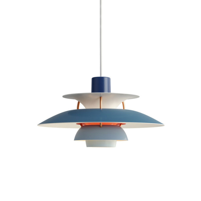 Classic Modern Style 11.81&quot;WIde Mini/Large Designer Pendant Light Dimmable-Blue