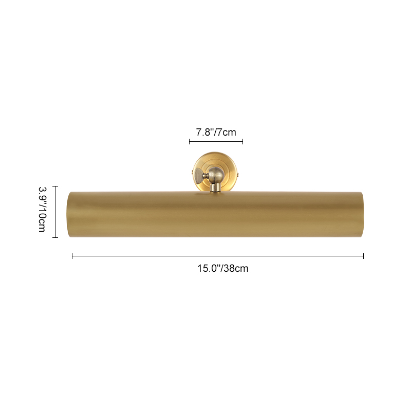 Modern Semi Circle Wall Sconce Bathroom Vanity Light in Satin Gold for Living Room Hallway Bedroom
