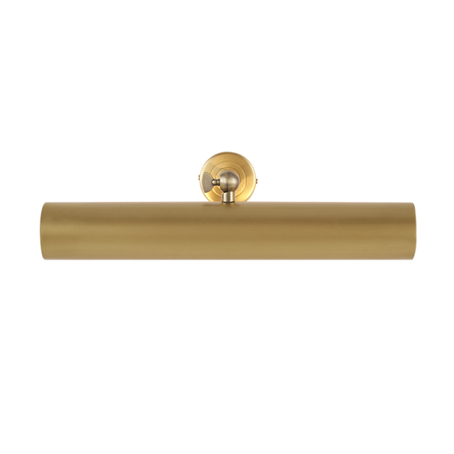 Modern Semicircle Wall Sconce Bathroom Vanity Light in Satin Gold for Living Room Hallway Bedroom