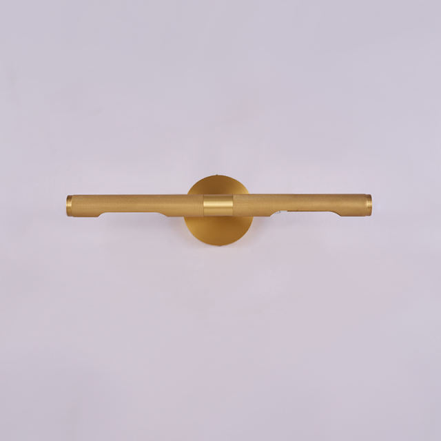Modern Copper Spot Light Wall Light Bathroom Vanity Light in Satin Gold for Living Room Hallway Bedroom