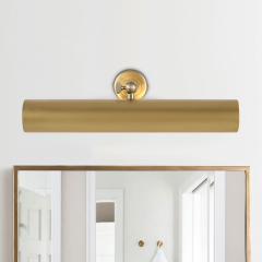 Modern Semi Circle Wall Sconce Bathroom Vanity Light in Satin Gold for Living Room Hallway Bedroom