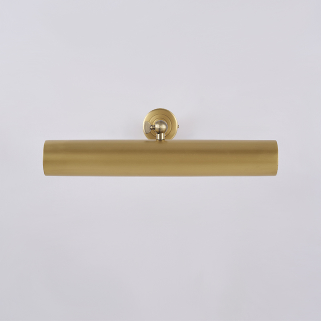 Modern Semicircle Wall Sconce Bathroom Vanity Light in Satin Gold for Living Room Hallway Bedroom