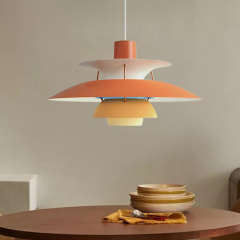 11.81"/ 15.75"/ 19.69" Classic Modern Style Mini/Large Designer Pendant Light Dimmable above Dining Table/ Breakfast Nook