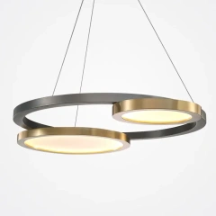 Modern LED Pendant Lighting Circle Ring Pendant Lights for Living Room Dining Room