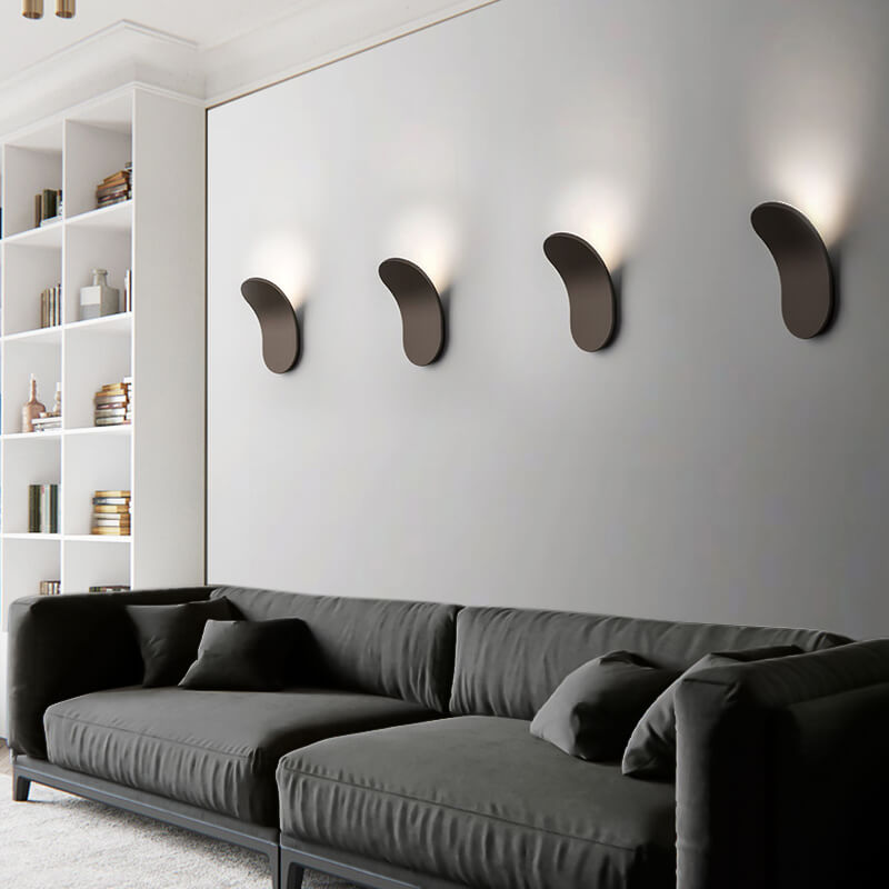 living room lights on wall