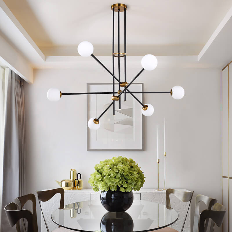 Linear sales sputnik chandelier