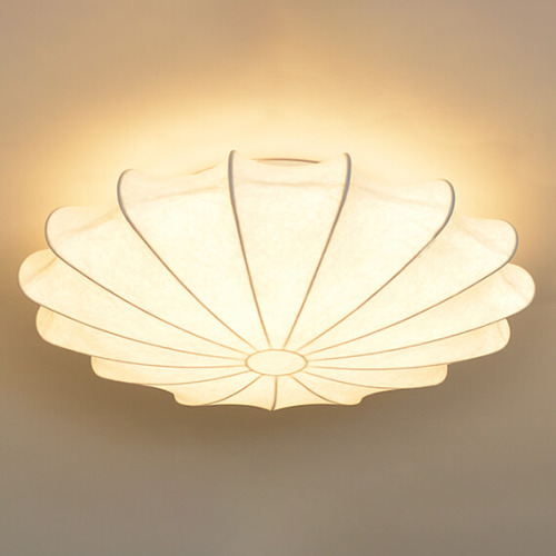Modern Minimalist 3 Light Flush Mount Ceiling Lamp with Soft White Silk Shade for Bedroom Kitchen Living Room Dining Room