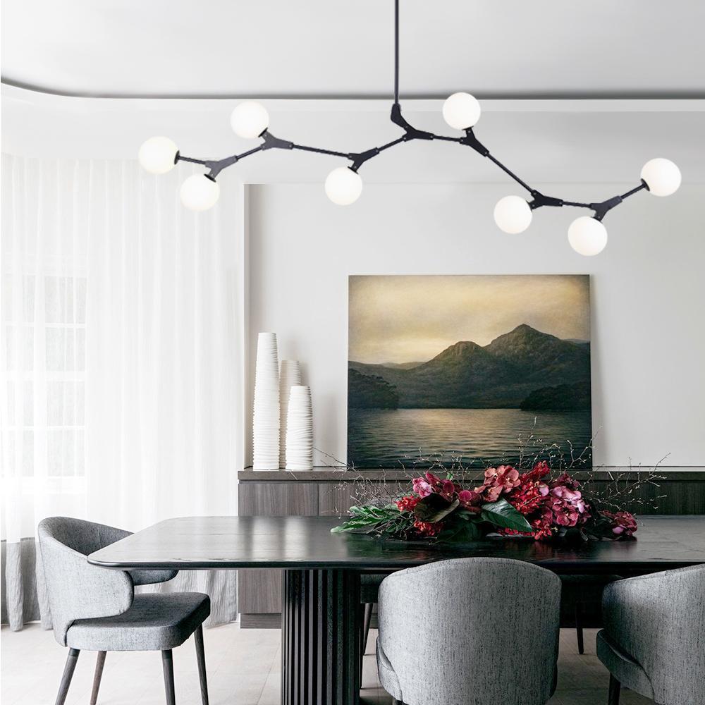 organic modern chandelier