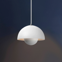 Modern Flowerpot Danish Design Pendant Light Modern Colorful Hanging Ceiling Light for Dining Room / Kitchen / Bedroom