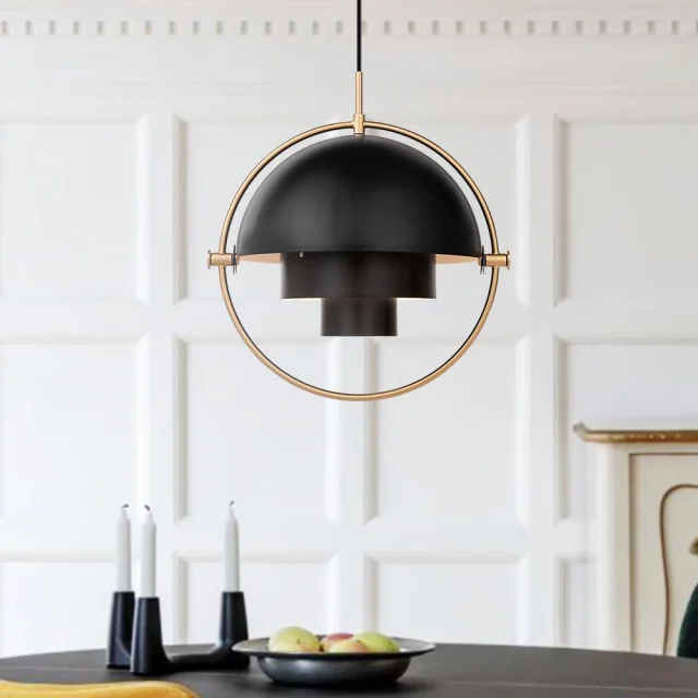 Danish Modern 1 Light Multi-Lite Pendant Light Shape-Changing Pendant Lamp