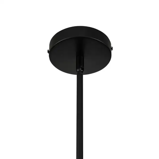 5-Light Modern Minimalist Sputnik Chandelier in Black for Living Room/Dining Room/Bedroom