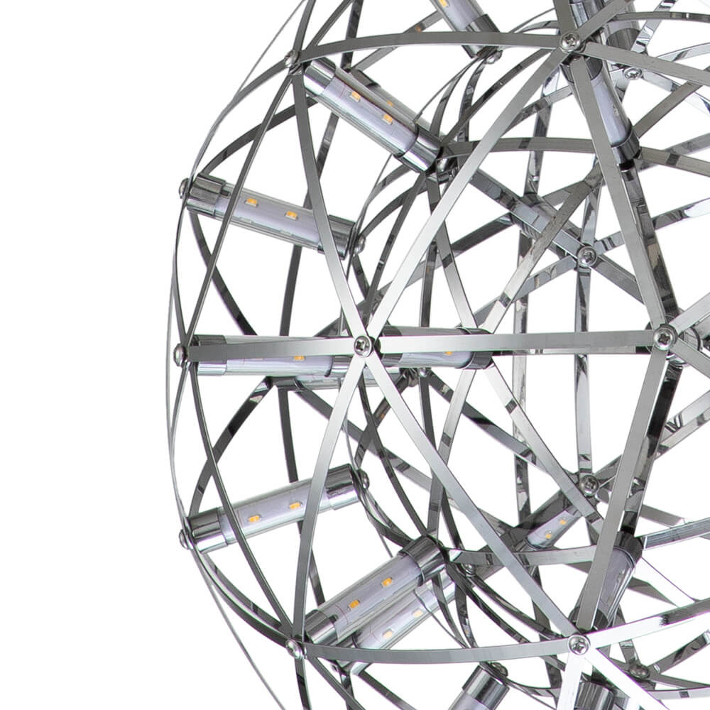 Glam Modern LED Globe Sparkle Starry Chandelier Pendant Light for Dining / Living Room/ Bedroom