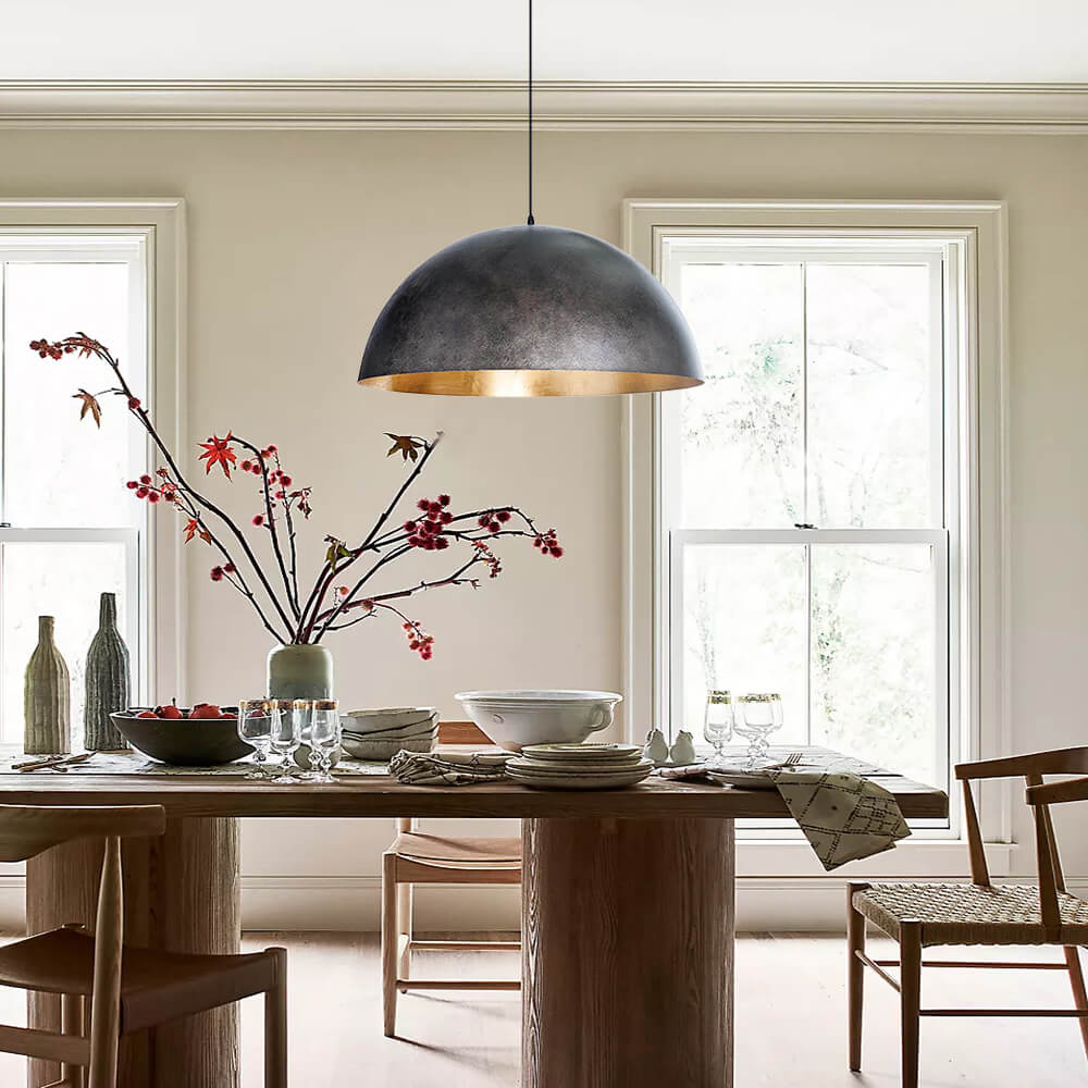 hanging pendant lights dining room