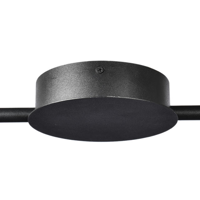 LED Modern Linear Chandelier Slender Tube Pendant Lighting for Home Office Dining Room Kitchen Island