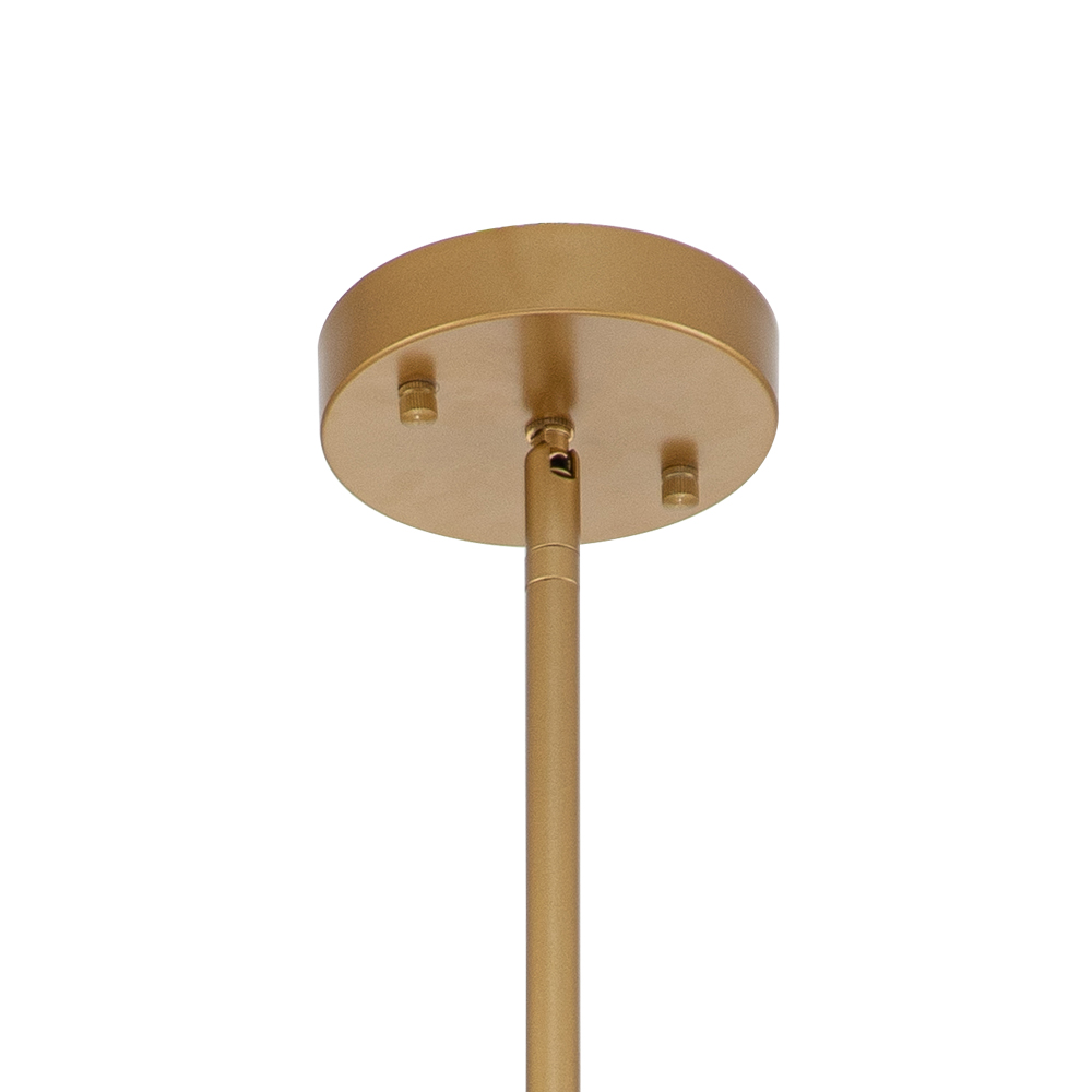 10-Light Modern Sputnik Sunburst Chandelier Hanging Lighting in Brass/ Black for Dining Room/ Kitchen/ Living Room