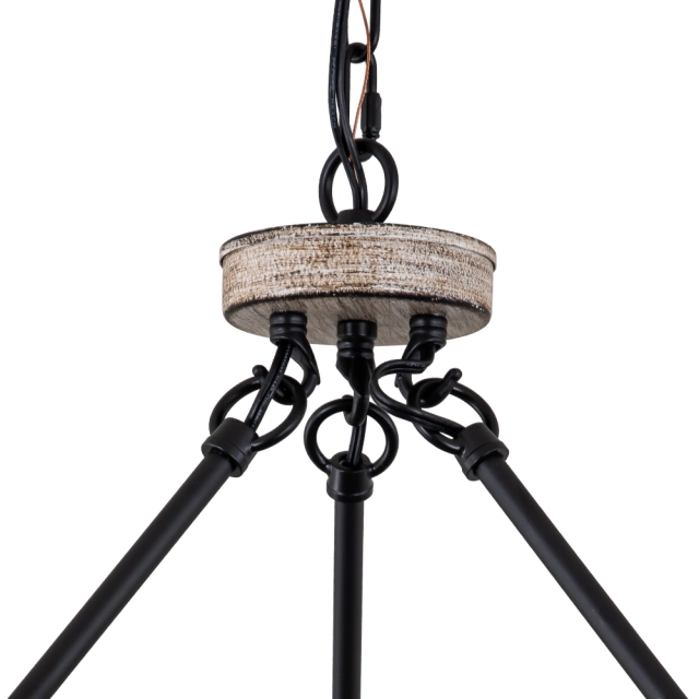 Modern Farmhouse Vintage 24-Light Oversized Large Wagon Wheel Empire Chandelier for Living Room/ Dining Room/ Foreyard