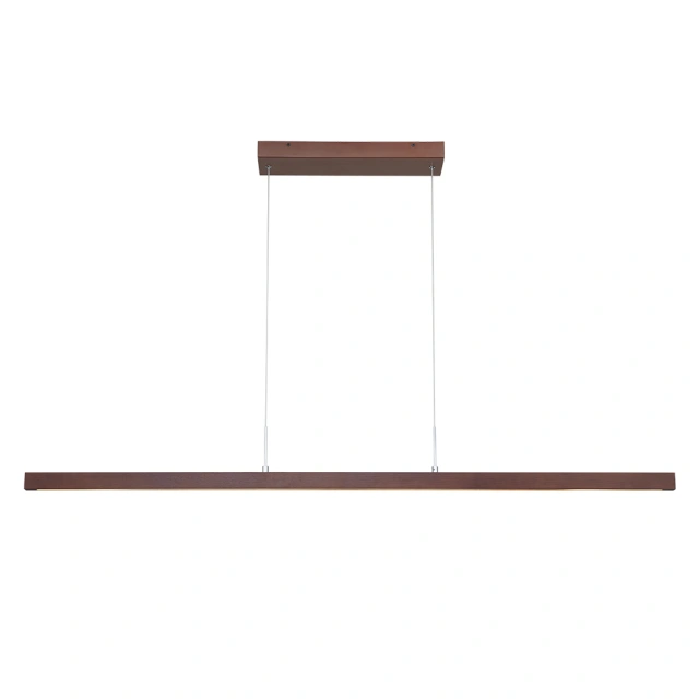 Dimmable LED Modern Linear Island Chandelier in Long Strip Shape for Home Office Dining Room Kitchen Island
