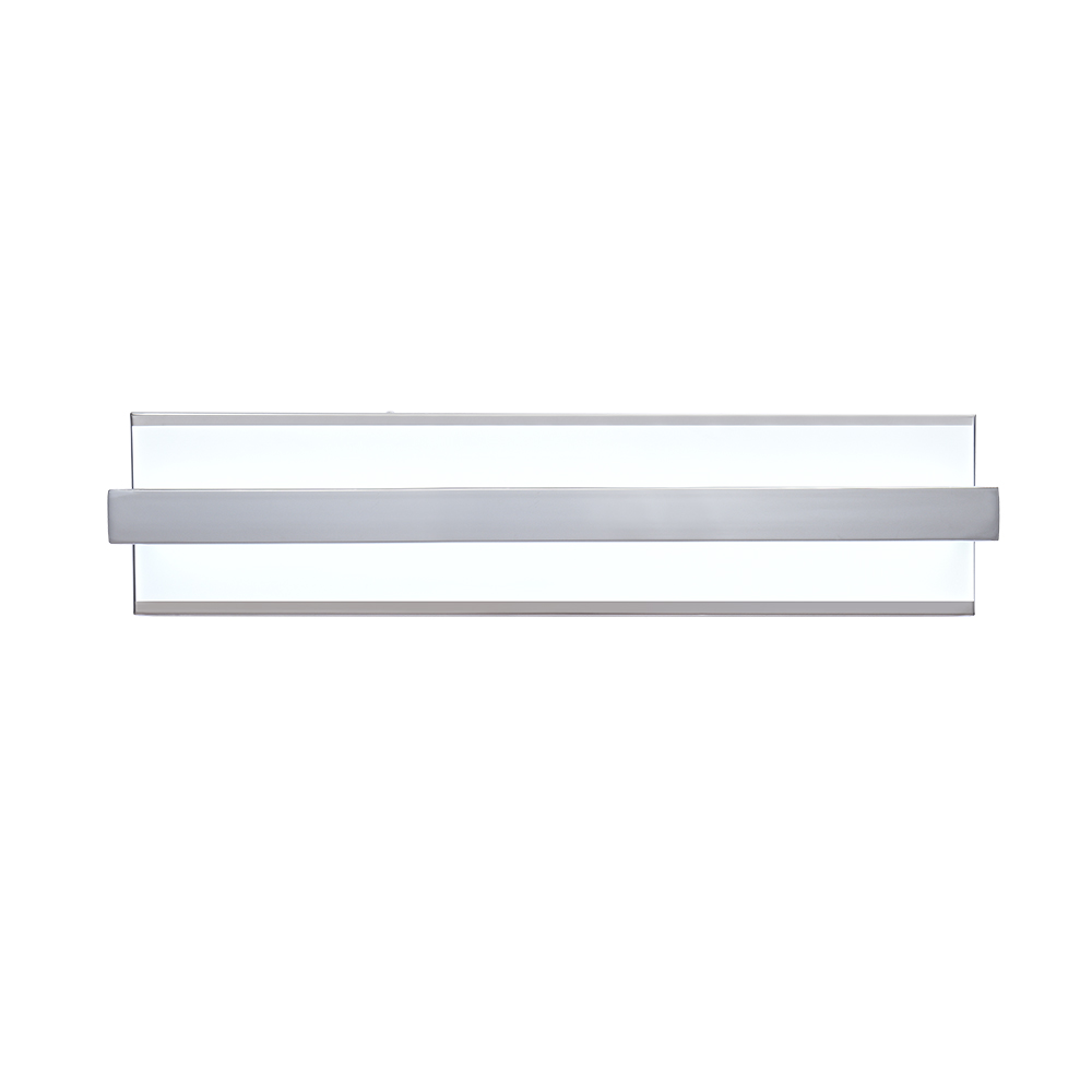 Dimmable Modern Rectangular LED Bathroom Vanity Light Wall Sconce Wall Light in 6000K Cool Light for Dressing Room/ Kitchen