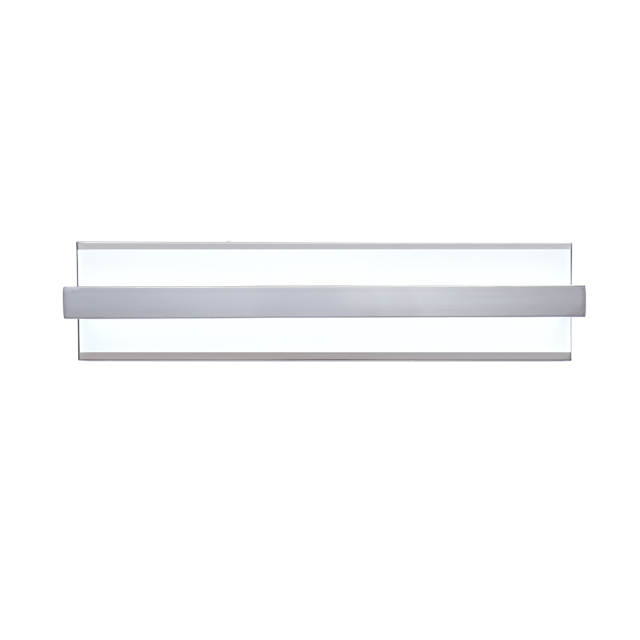 Dimmable Modern Rectangular LED Bathroom Vanity Light Wall Sconce Walll Light in 6000K Cool Light for Dressing Room/ Kitchen