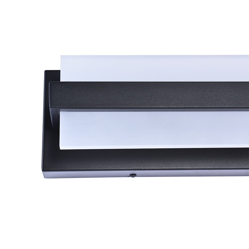 Dimmable Modern Rectangular LED Bathroom Vanity Light Wall Sconce Wall Light in 6000K Cool Light for Dressing Room/ Kitchen