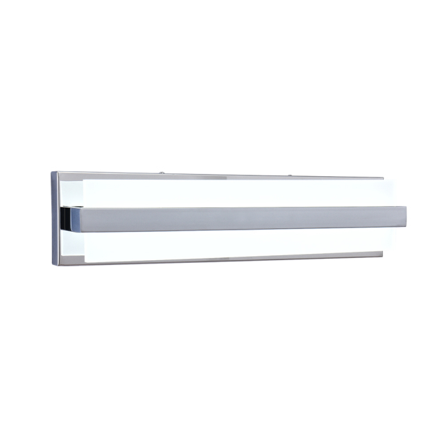 Dimmable Modern Rectangular LED Bathroom Vanity Light Wall Sconce Walll Light in 6000K Cool Light for Dressing Room/ Kitchen