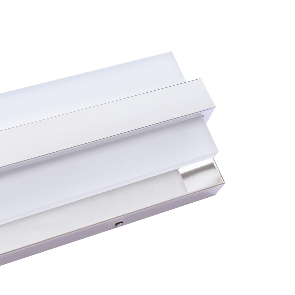 Dimmable Modern Rectangular LED Bathroom Vanity Light Wall Sconce Wall Light in 6000K Cool Light for Dressing Room/ Kitchen