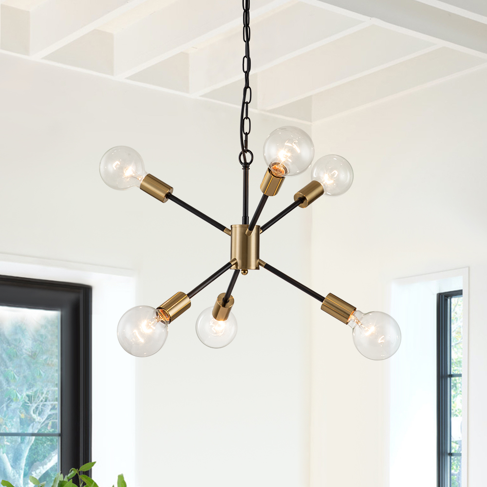 Sputnik Chandelier | yiilighting, Slope Ceiling Compatible