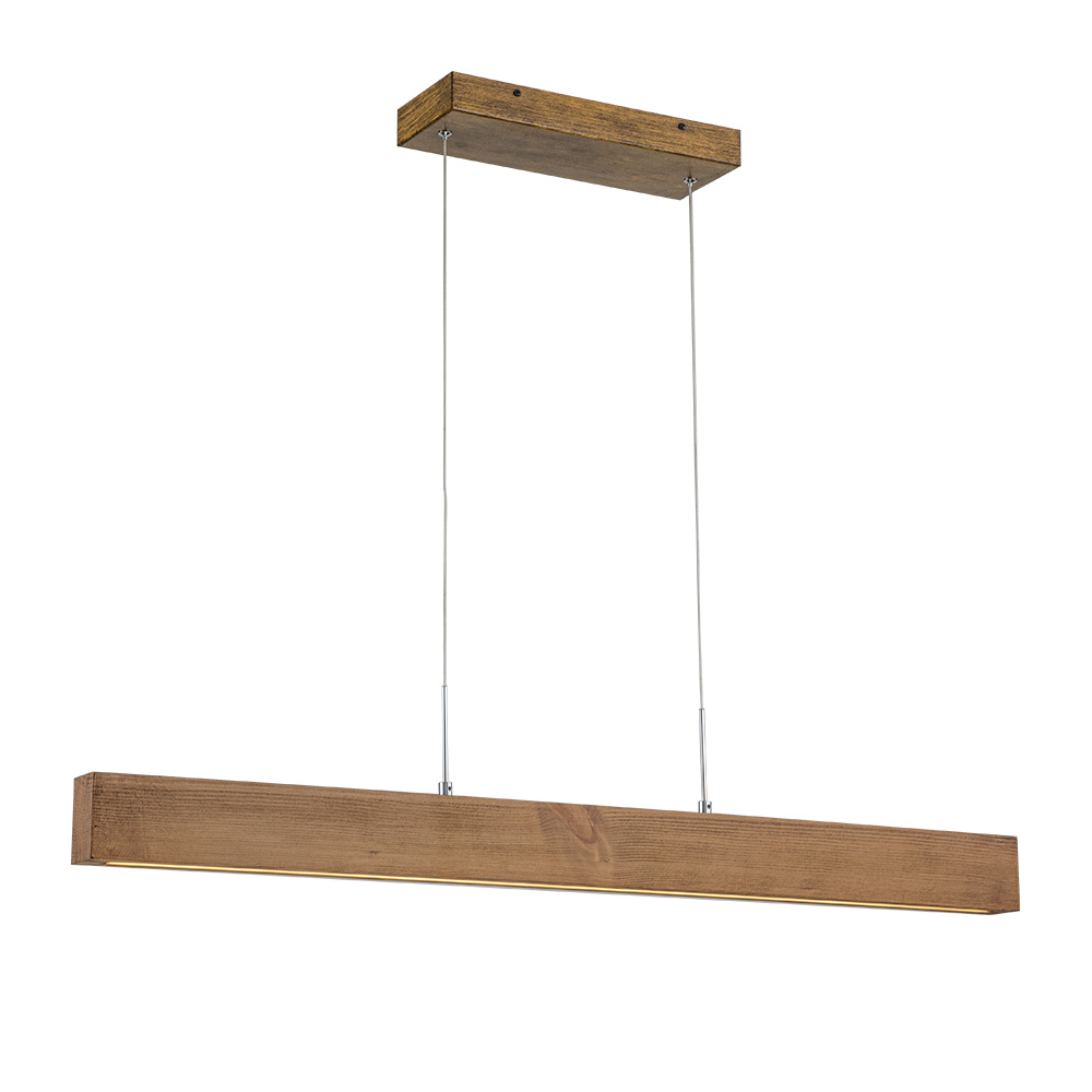 Dimmable LED Modern Linear Island Chandelier in Long Strip Shape for Kitchen Island Dining Room