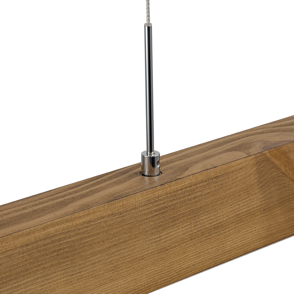 Dimmable LED Modern Linear Island Chandelier in Long Strip Shape for Kitchen Island Dining Room