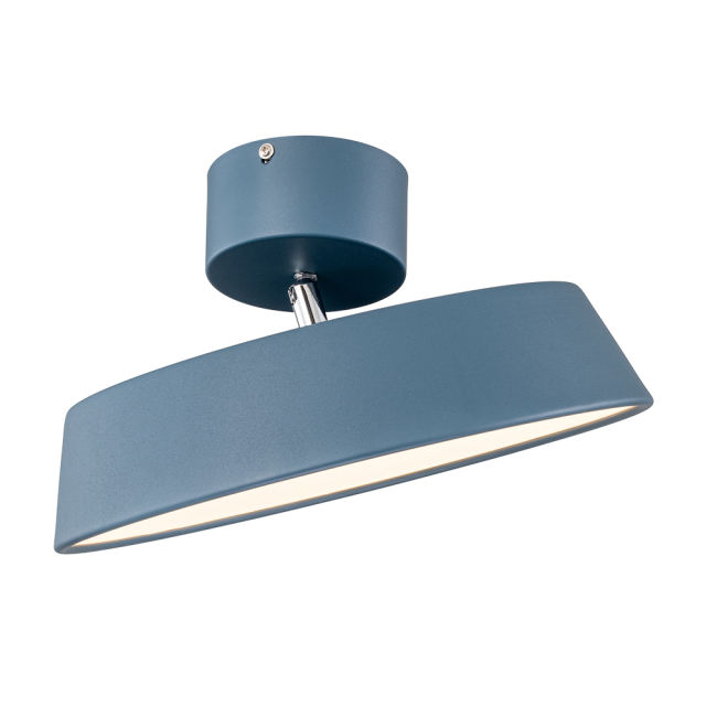 Scandinavia LED Northern Semi Flush Mount Ceiling Light in Matte Finish for Entryway/ Living Room/ Kitchen Low Ceiling