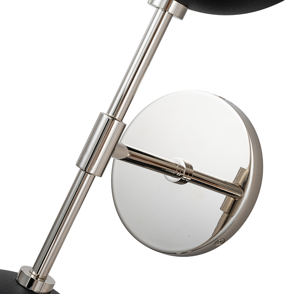 Modern Sleek Spherical Opal Glass Globes Wall Sconces Wall Lamp for Living /Dining Room /Hallway