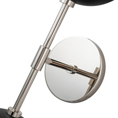 Modern Sleek Spherical Opal Glass Globes Wall Sconces Wall Lamp for Living /Dining Room /Hallway