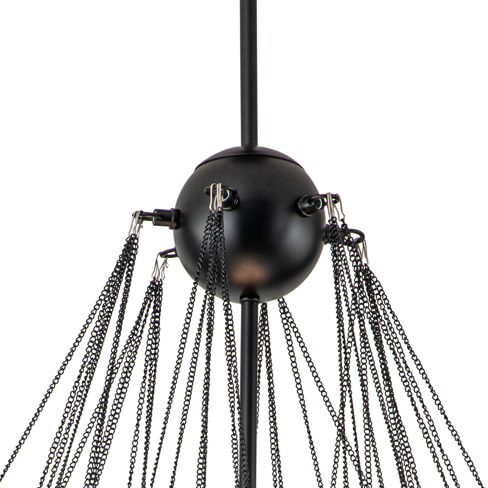 Modern Frosted Globe Bubble Chandelier Cluster Glass Ball Pendant Light Fixture for Dining Room/ Living Room