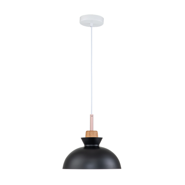 Modern Dome Shaped 1 Light 11.02"W Pendant Light Overhead Kitchen Lighting for Dining Room Kitchen Island