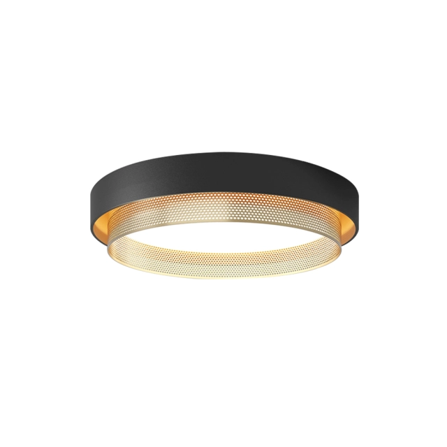 Circular Round Shape LED Hollow Flush Mount | yiilighting