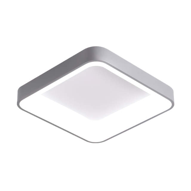 10cm Square Acrylic Tray - White