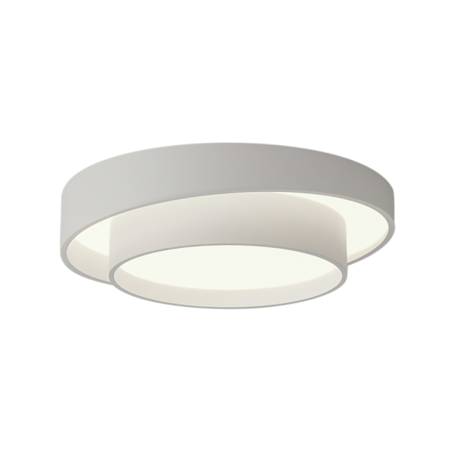 Modern Minimalist Slant Shape LED Flush Mount Truncated Cone Ceiling Light for Living Room Hallway Home Office