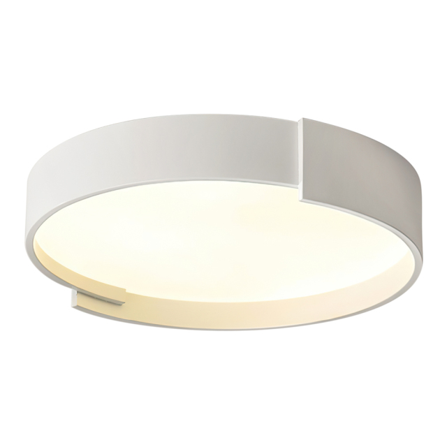 Designer Modern Minimalist Concentric Rings Round LED Flush Mount Ceiling Light For Living Room Hallway Home Office