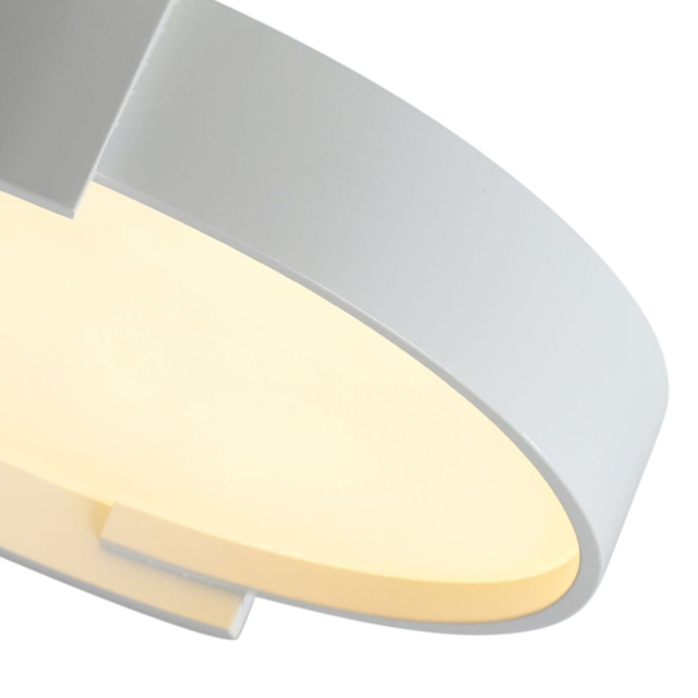 Designer Modern Minimalist Concentric Rings Round LED Flush Mount Ceiling Light For Living Room Hallway Home Office