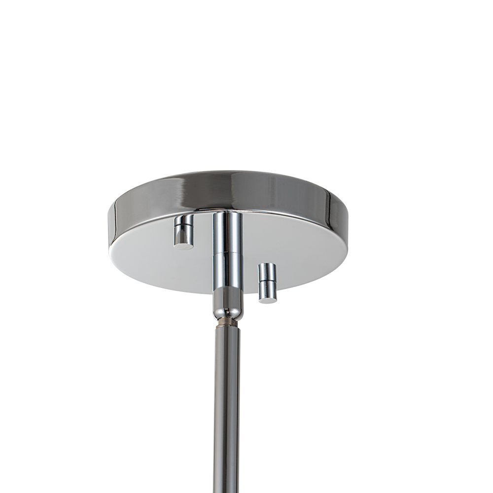 10-Light Modern Cylindrical Module Multi-Tiered Geometric Pendant Light in Opal Glass Globe For Bedroom Study Room Living Room