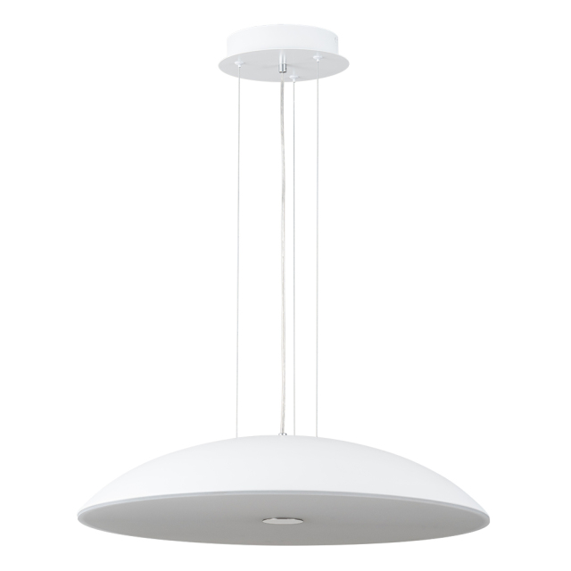 Dimmable Modern Saucer LED Dome Pendant Lighting in Acrylic Diffuser For Bedroom/ Kitchen/ Living Room/ Breakfast Table
