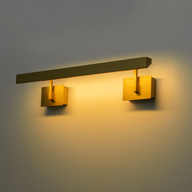 Dimmable Modern LED Bathroom Vanity Light Linear Wall Sconce in 3000K Warm Light for Kitchen/ Hallway/ Bar