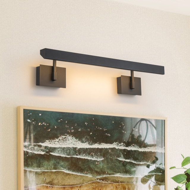 Dimmable Modern LED Bathroom Vanity Light Linear Wall Sconce in 3000K Warm Light for Kitchen/ Hallway/ Bar
