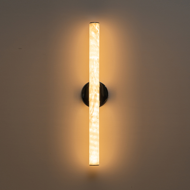 Dimmable Modern LED Bathroom Vanity Light Linear Tube Wall Sconce in 3000K Warm Light for Dressing Room/ Kitchen/ Hallway