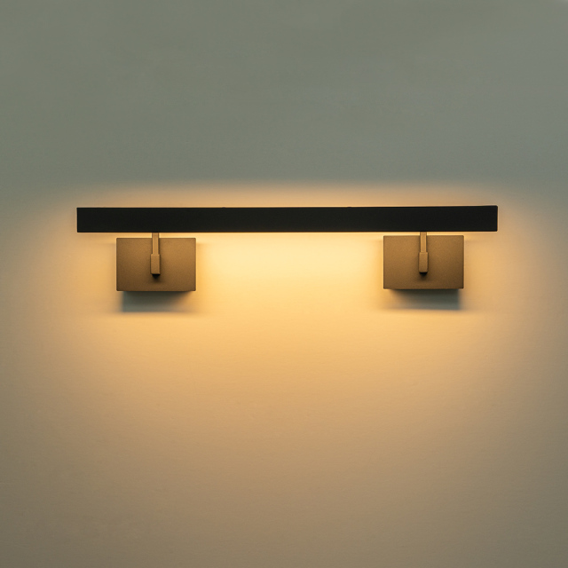 Dimmable Modern LED Bathroom Vanity Light Linear Wall Sconce in 3000K Warm Light for Kitchen/ Hallway/ Bar