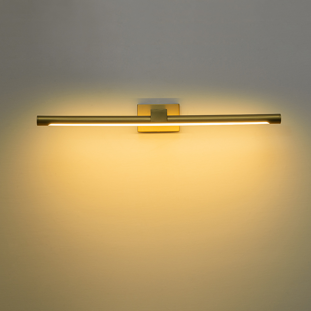 Modern Minimalist Dimmable Armed LED Bathroom Vanity Light Strip Bar Wall Sconce for Mirror/ Hallway