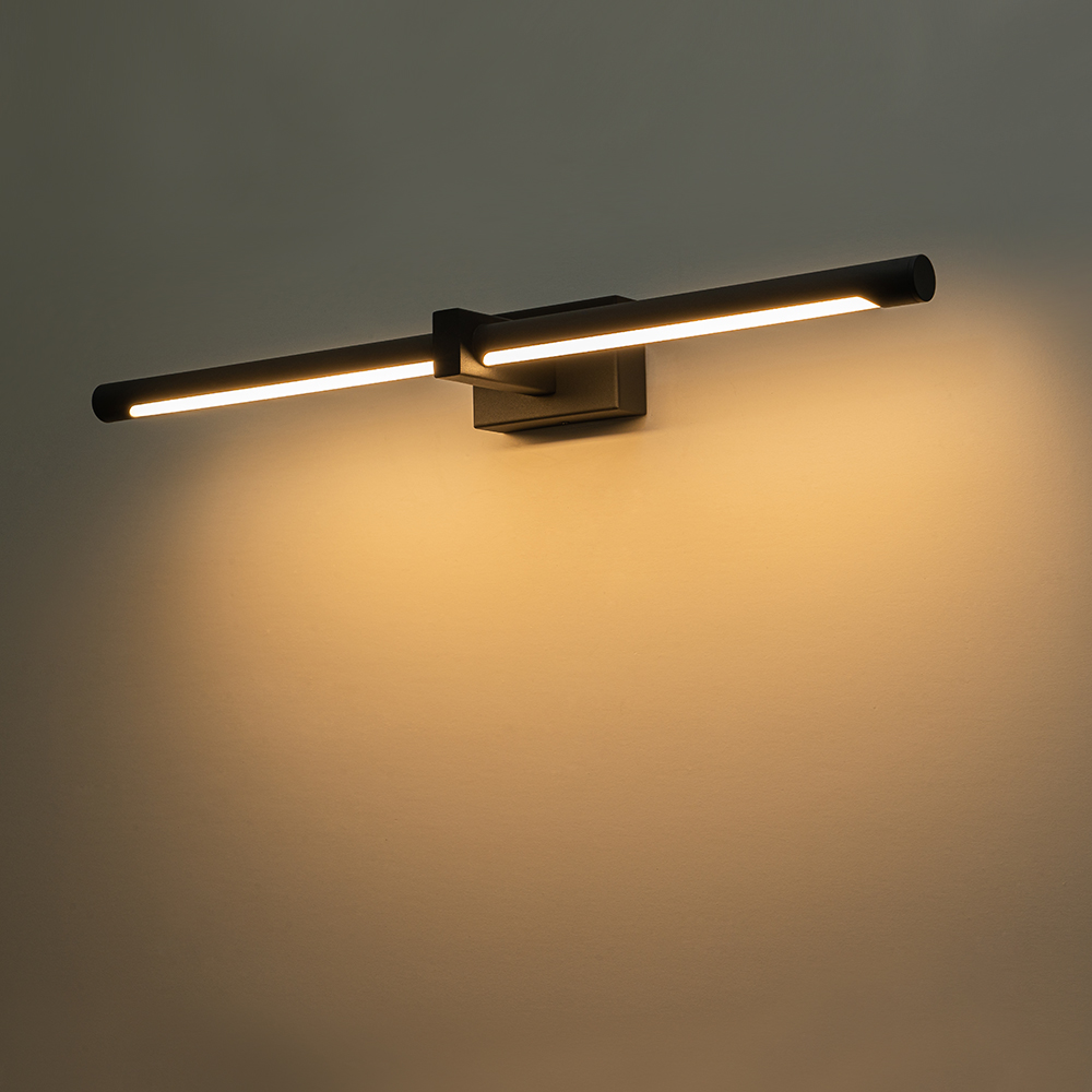 Dimmable Minimalist Modern Armed LED Bathroom Vanity Light Strip Bar Wall Sconce for Mirror/ Hallway
